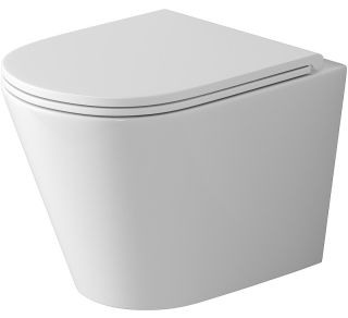 Подвесной унитаз Grossman GR-4478SQ безободковый с круговым смывом белый